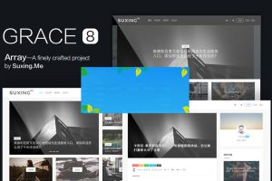 WordPress苏醒Grace8.0主题模板WP自适应自媒体极客主题模板源码