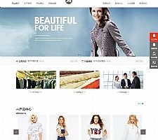 （自适应手机版）响应式服装连锁加盟店网站源码 HTML5品牌女装加盟网站织梦模板