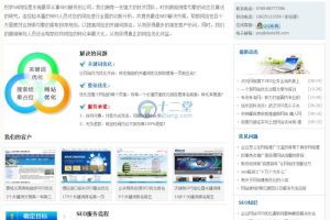 SEO服务公司网站源码织梦CMS模板+网络设计推广企业网站+搜索引擎优化企业-ss