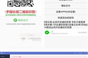 个码免签支付App监控无需输入金额+聚合支付后台源码-ss