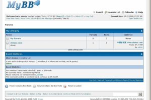 MyBB免费论坛 v1.8.27