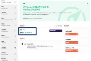 WP Rocket 3.10.1 去广告已授权 安装即为增强版