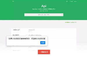 大米API源码 v2.0新UI版本 全网数据api调用平台 引流专用