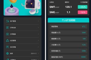 SMT挖矿理财源码【DAPP】