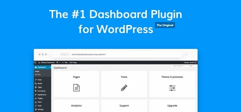 Ultimate Dashboard PRO 3.0专业版插件|自定义WordPress管理面板