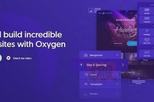 Oxygen Builder 3.9完美汉化中文版|轻量可视化编辑设计WordPress插件