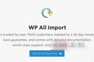 WP All Import Pro 4.7.2.1.1汉化中文版|将XML/CSV/Excel文件导入WordPress插件