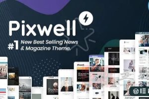 Pixwell 10.6汉化中文版|多功能现代新闻杂志CMS响应式WordPress主题模板