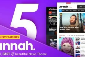 Jannah News 6.3.0完美汉化中文版|新闻杂志CMS响应式WordPress主题模板