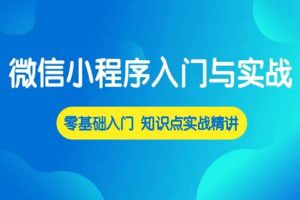 [媒体运营]《微信小程序入门与实战 常用组件API开发技巧项目实战》[视频课程(7.55GB)资源合集]【百度云网盘下载】