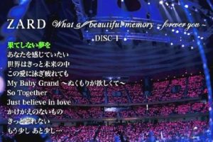 [DVD日本演唱会][坂井泉水 – What a beautiful memory-20周年][2DVD-ISO][6.56G+4.82G][百度网盘]