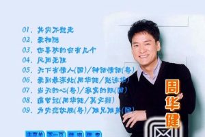 [DVD音乐专辑碟][周华健 – 其实不想走 卡拉OK][KTV][DVD-ISO][3.3G][百度网盘]