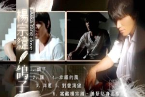 [DVD音乐专辑碟][杨宗纬 – 鸽子][MV][DVD-ISO][1.65G][百度网盘]