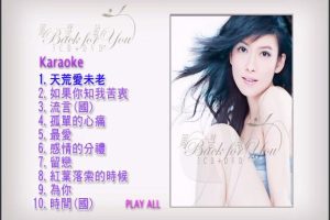 [DVD音乐专辑碟][周慧敏 – Back For You Karaoke][DVD ISO][2.81GB][百度网盘]