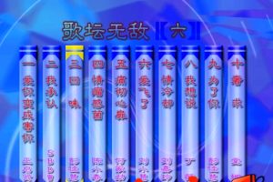 [DVD音乐专辑碟][群星 – 歌坛无敌06][KTV][MDF][3.66G][百度网盘]