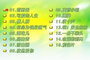 [DVD音乐专辑碟][韩宝仪 – 背新娘][KTV][DVD-ISO][3.88G][百度网盘]