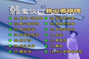 [DVD音乐专辑碟][韩宝仪 – 我心若玫瑰][KTV][DVD-ISO2.95G][百度网盘]