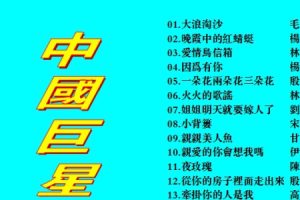 [DVD音乐专辑碟][群星 – 中国巨星][KTV][2DVD-NRG6.34G+6.13G][百度网盘]