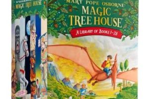 [英语绘本]《神奇树屋Magic Tree House》[英文字幕][共52本][6.1GB][百度网盘]