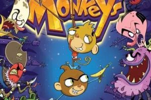 动画片《火箭猴子 Rocket Monkey》[儿童教育][英文版26集第四五季][4.65GB][百度网盘]