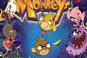 动画片《火箭猴子 Rocket Monkey》[儿童教育][英文版26集第一二季][5.36GB][百度网盘]
