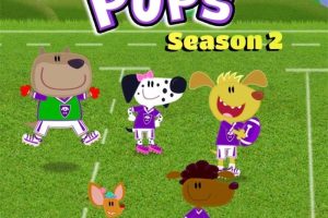 英文动画《Footy Pups》[儿童教育][全60集/英语版][14.6GB][百度网盘]