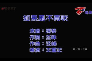 [2016][内地][国语-MV][琇琴-如果风不再吹][MPG][113MB][百度网盘]