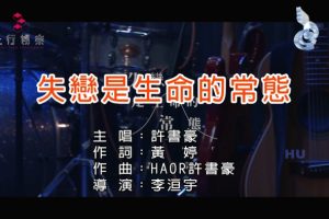 [2017][内地][国语-MV][许书豪-失恋是生命的常态][MPG][441MB][百度网盘]