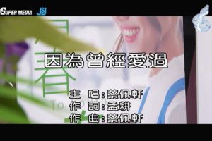 [2018][内地][国语-MV][蔡佩轩-因为曾经爱过][MPG][165MB][百度网盘]