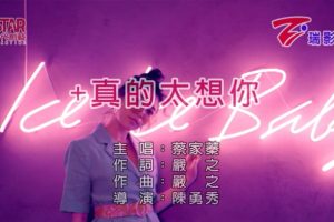 [2019][内地][国语-MV][蔡家蓁-＋真的太想你][MPG][116MB][百度网盘]