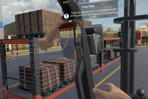 VR游戏《叉车驾驶模拟VR Chalkbites forklift-simulator》[英文][680.73MB][百度网盘]